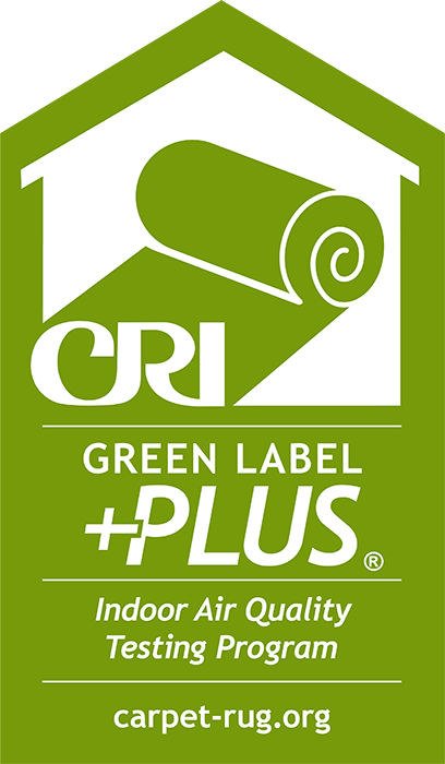 CRI Green Label Plus Certified